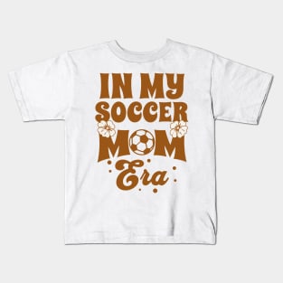 In My Soccer Mom Era Kids T-Shirt